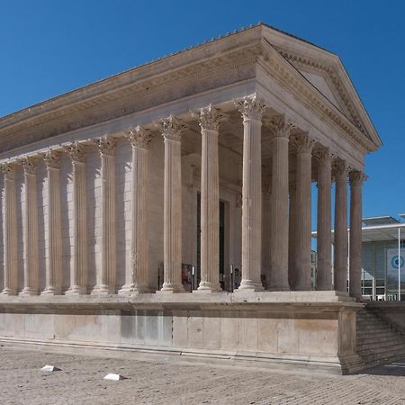 "Le Paisible" Clim Et Jardin En Centre Ville Nîmes Exterior foto