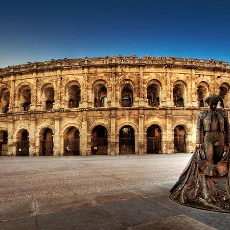 "Le Paisible" Clim Et Jardin En Centre Ville Nîmes Exterior foto